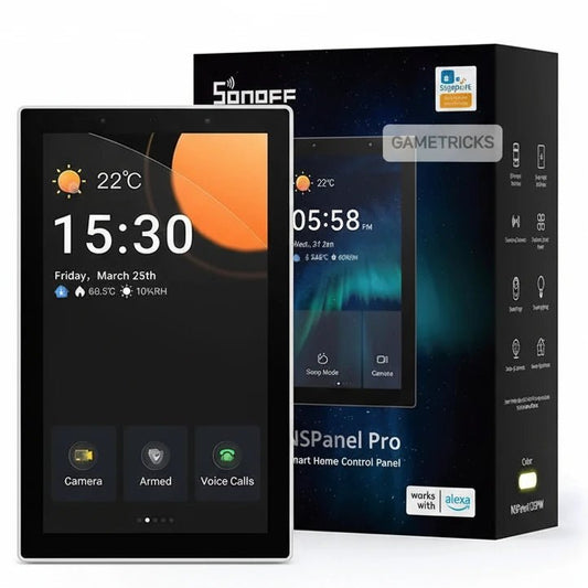 SONOFF NSPanel Pro 120 Type Smart Control Panel – All-in-One Home Automation Display - gametricks