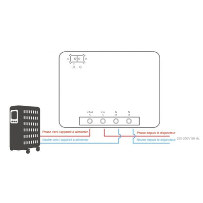 SONOFF POWR3 25A Smart Power Switch – Heavy Duty WiFi Energy Monitoring Relay - gametricks
