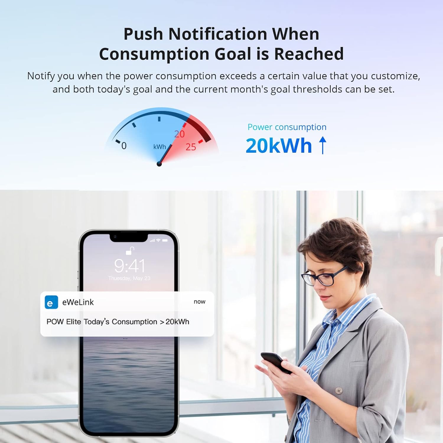 SONOFF POWR316 Origin 16A WiFi Smart Power Meter Switch Universal DIY Module for Smart Home - gametricks