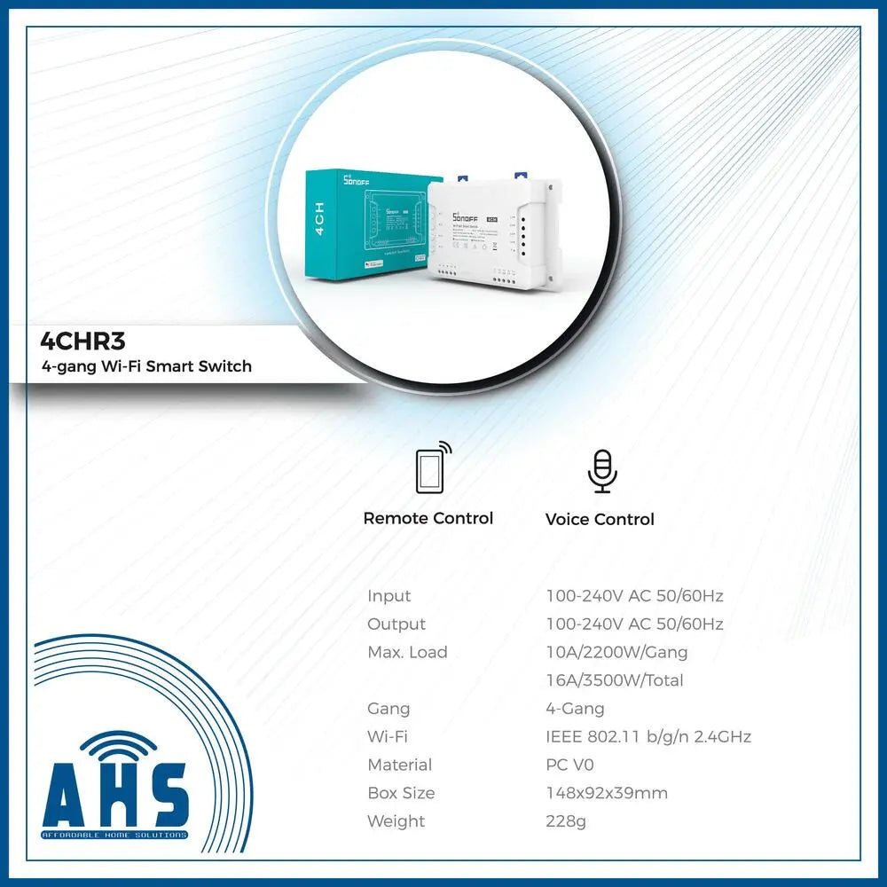 SONOFF R2 WiFi Wireless Smart Switch - gametricks