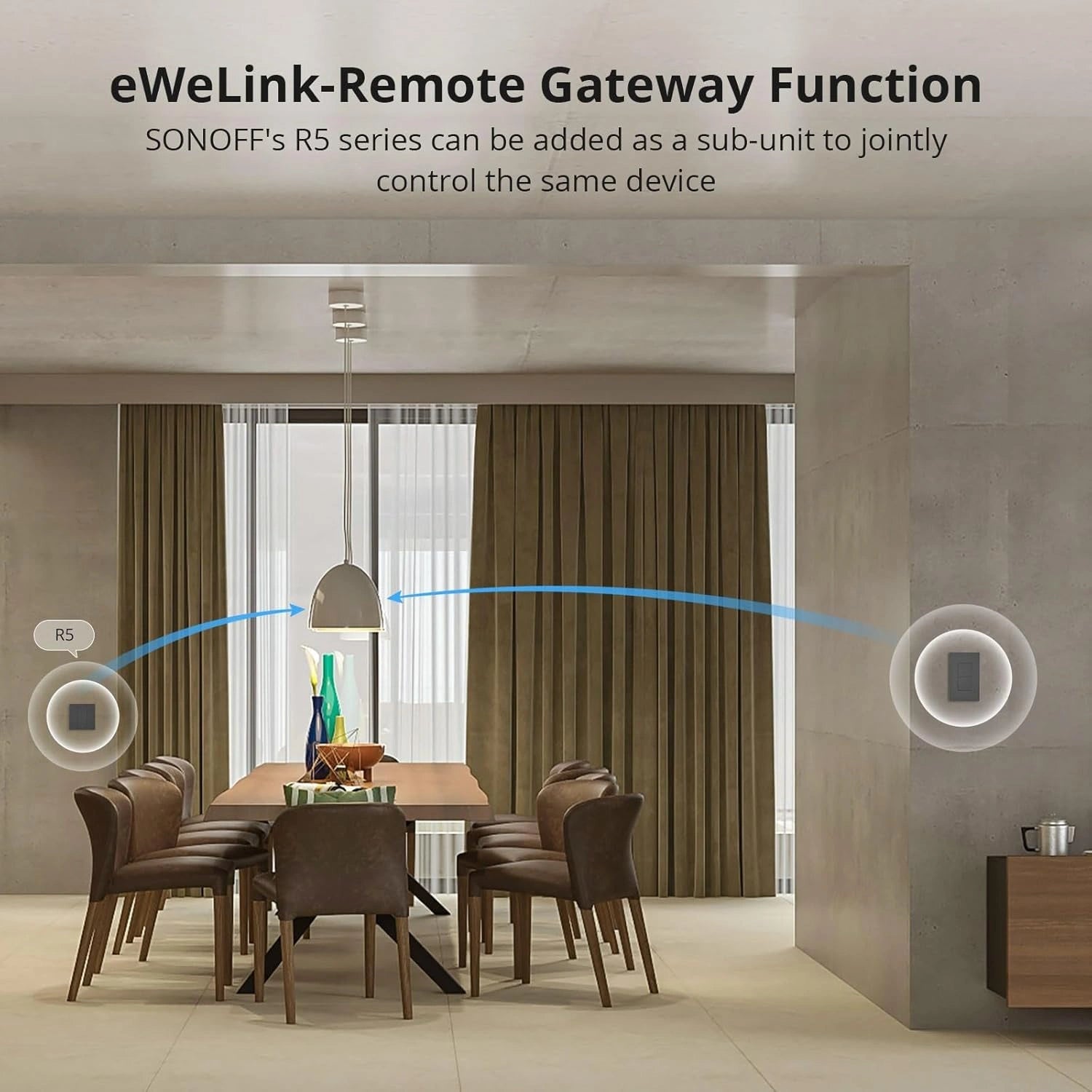 SONOFF SwitchMan Smart Wall Switch M5 Gang - gametricks