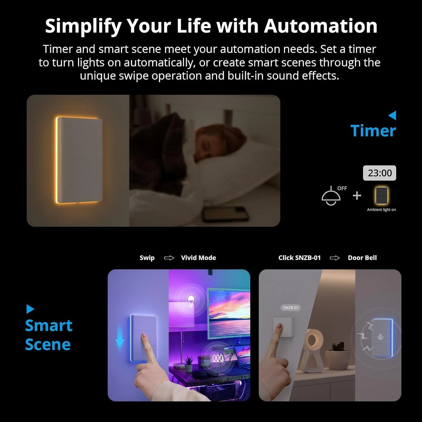 SONOFF TX Ultimate Smart Touch Wall Switch 120 - gametricks