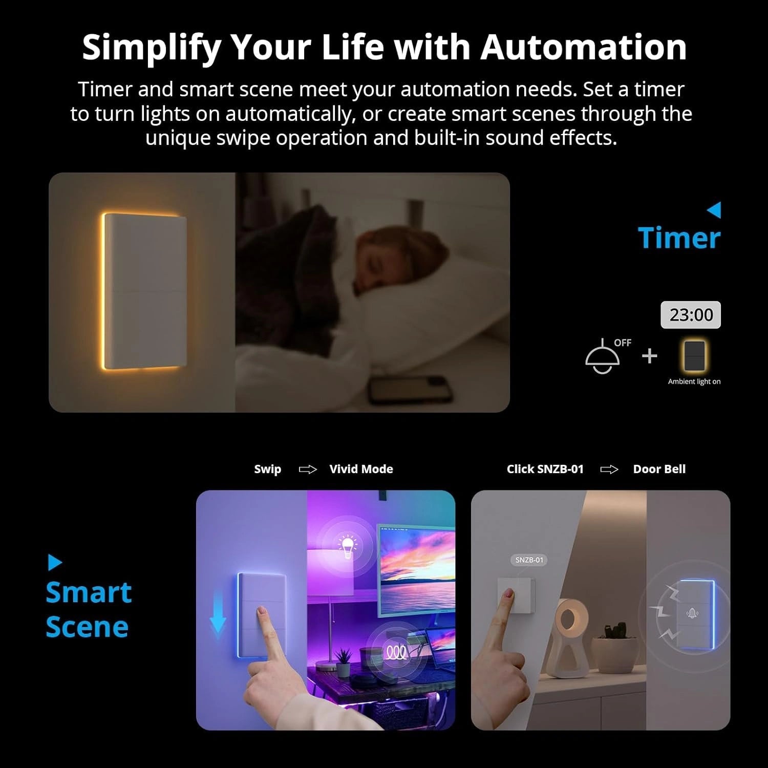SONOFF TX Ultimate Smart Touch Wall Switch 120 - gametricks