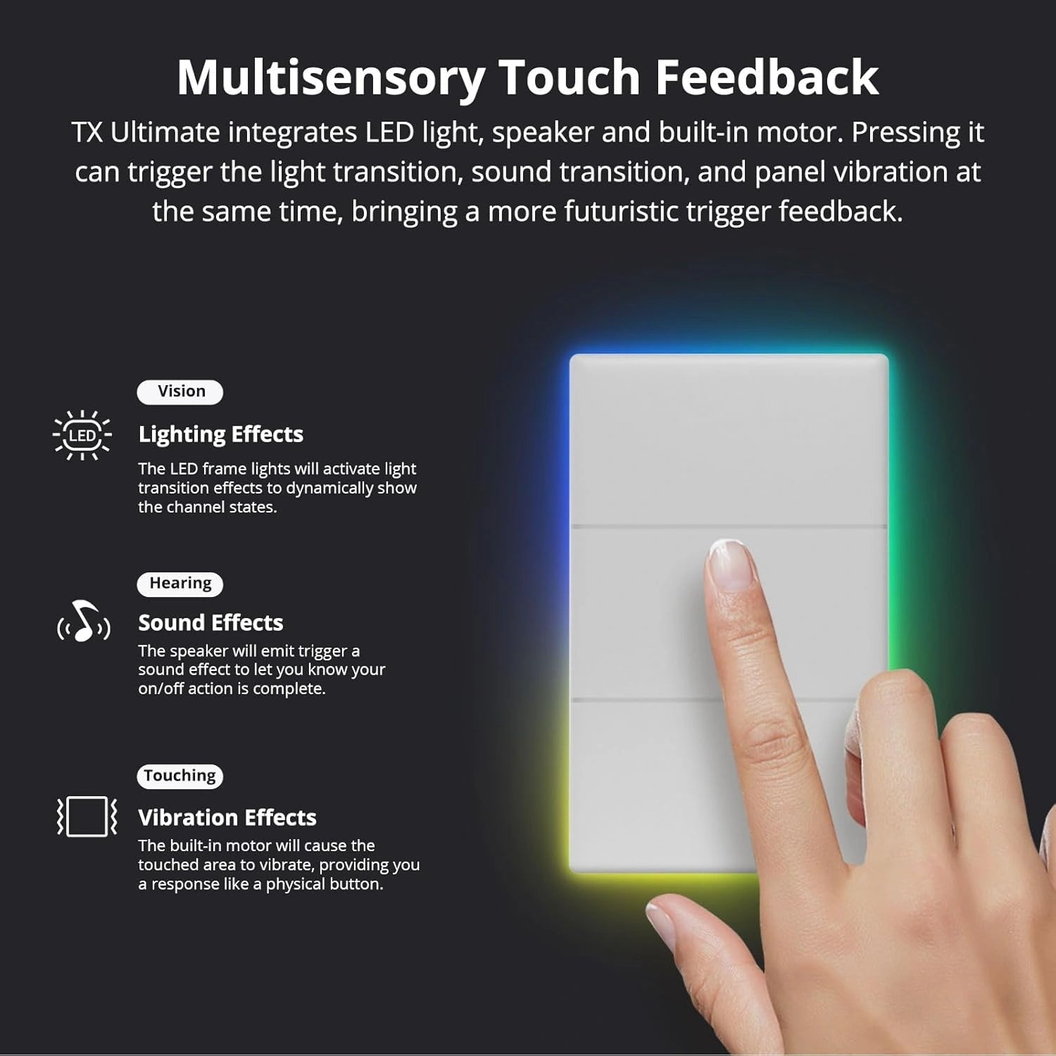 SONOFF TX Ultimate Smart Touch Wall Switch 120 - gametricks