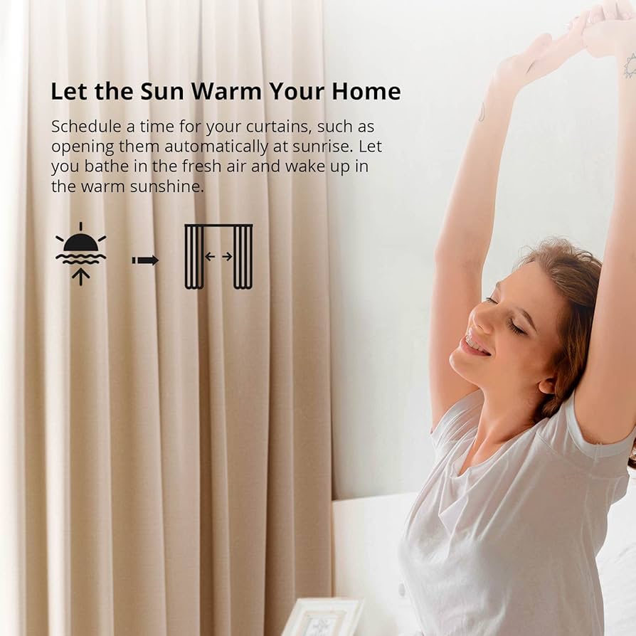 SONOFF ZBCURTAIN Zigbee Smart Curtain Motor | Electric Curtain & Blind Automation - gametricks