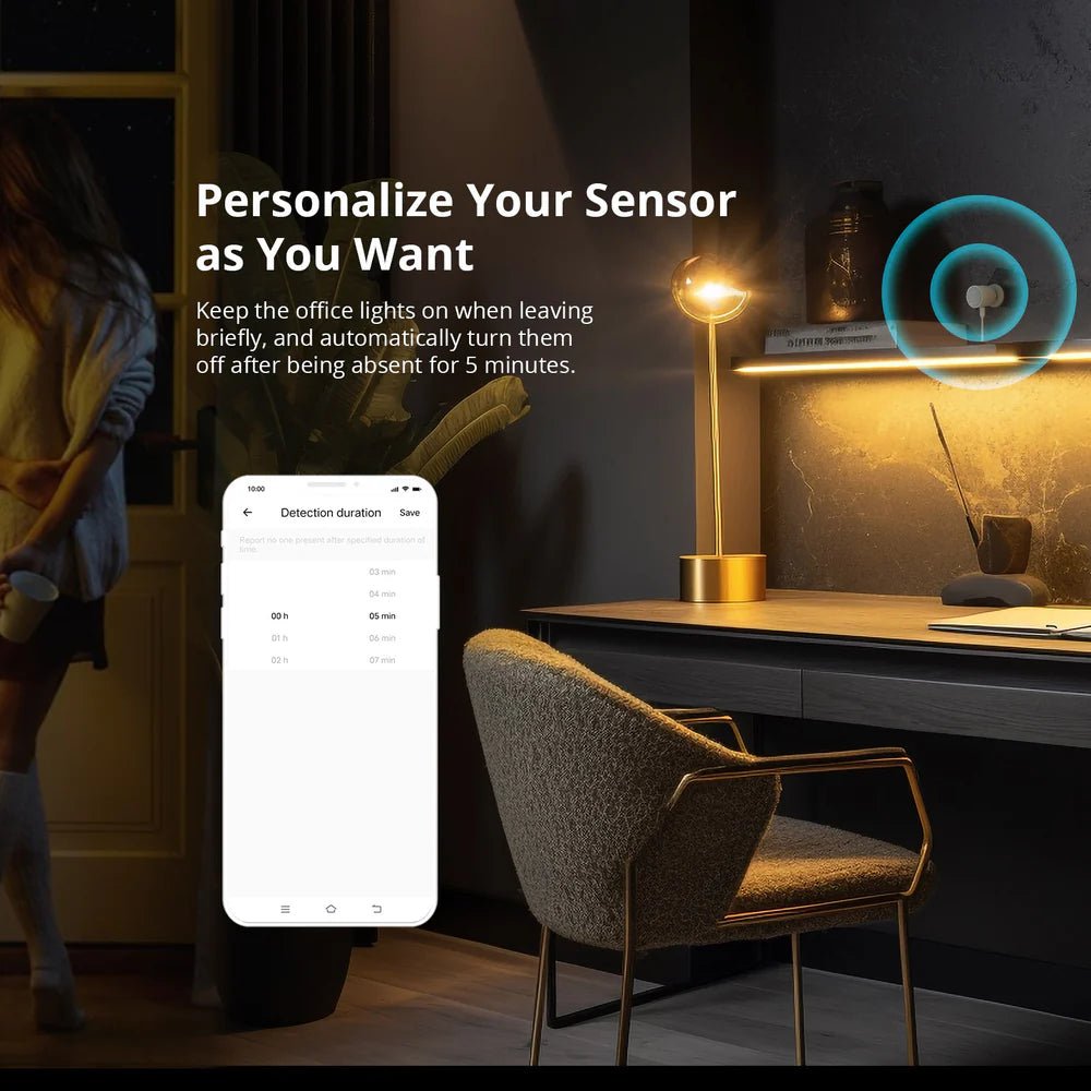 SONOFF Zigbee Human Presence Sensor SNZB - 06P - gametricks