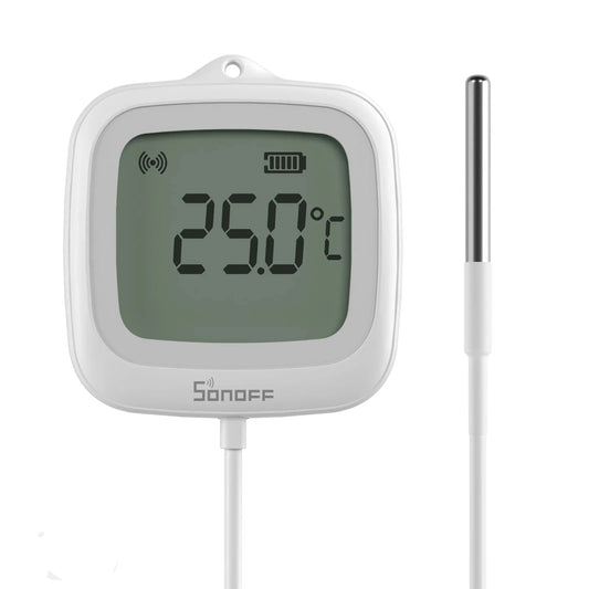SONOFF Zigbee LCD Smart Temperature Humidity Sensor SNZB-02LD - gametricks