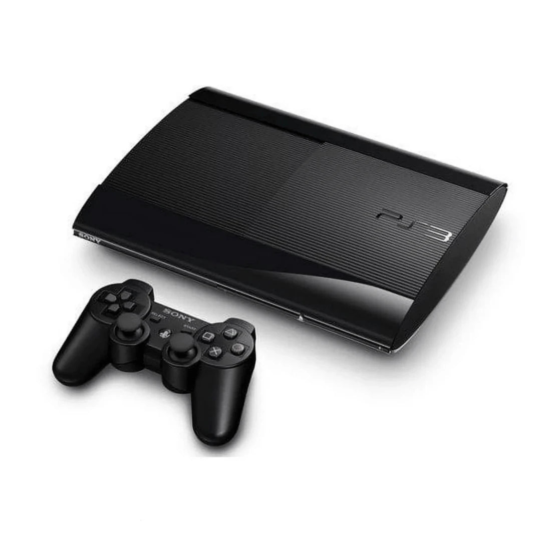 Sony PlayStation 3 Super Slim 80GB console front product image
