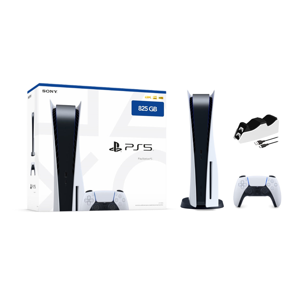 Sony PlayStation 5 original 825GB Disc console product view
