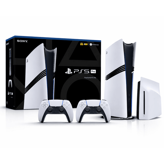 Sony PS5 PRO 2TB Disk edition with two controllers and warranty - gametricks