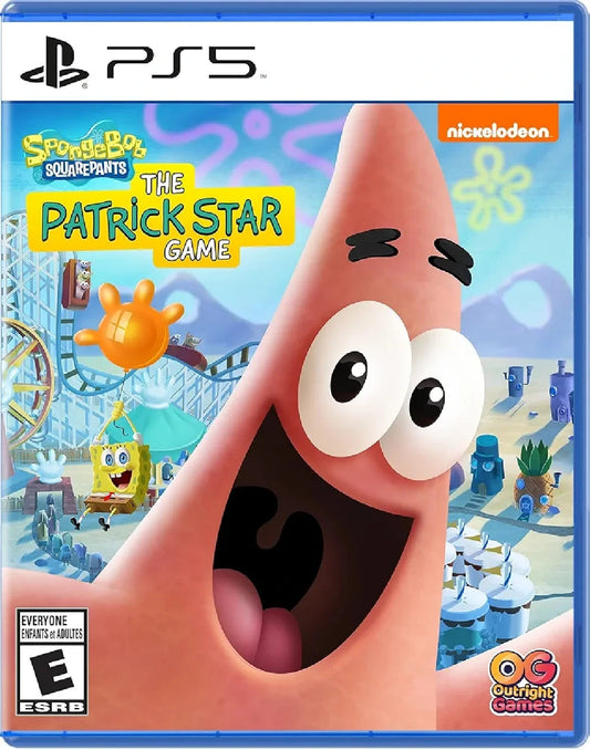 SpongeBob SquarePants - A Patrick Star Game - PlayStation 5 | PS5 front cover