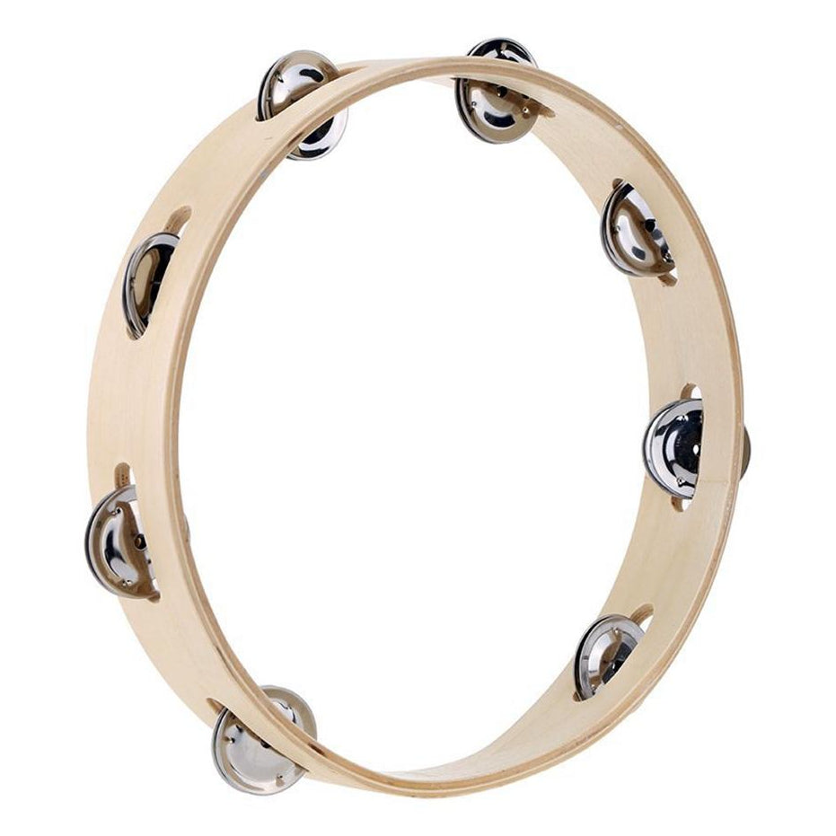 Tambourine Wood Design 25cm M416