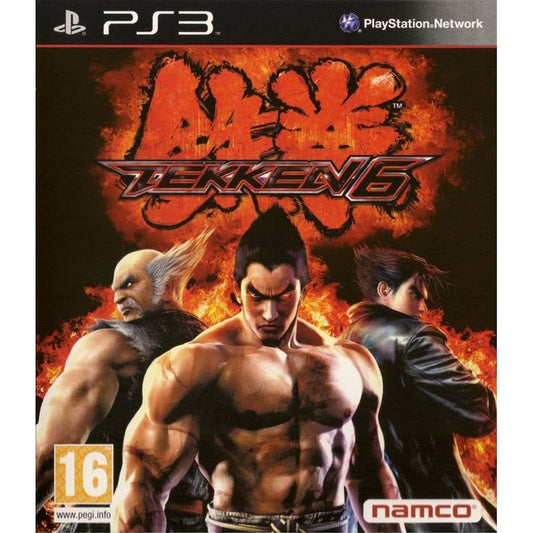 Tekken 6 PS3 front cover on white square background