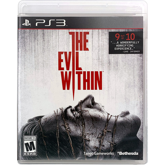 The Evil Within PS3 original front cover