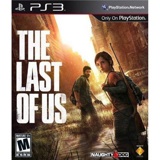 The Last of Us PS3 front cover on white square background