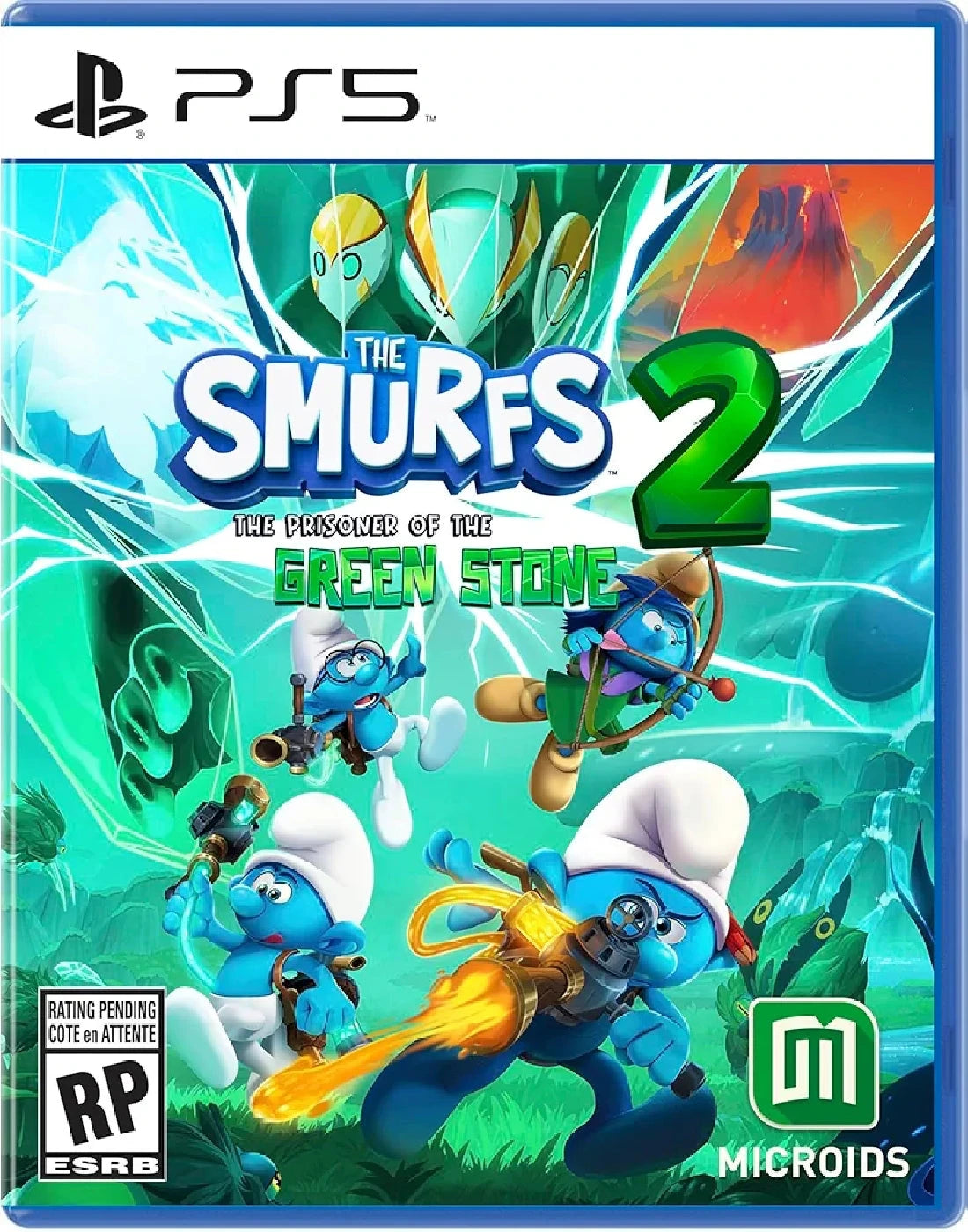 The Smurfs 2: Prisoner of the Green Stone - PlayStation 5 | PS5 front cover