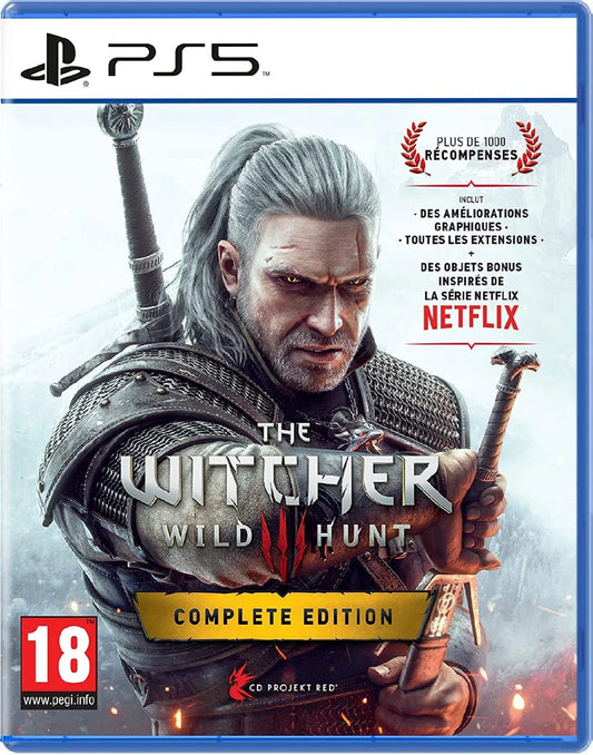 The Witcher 3: Wild Hunt - Complete Edition - PlayStation 5 | PS5 front cover
