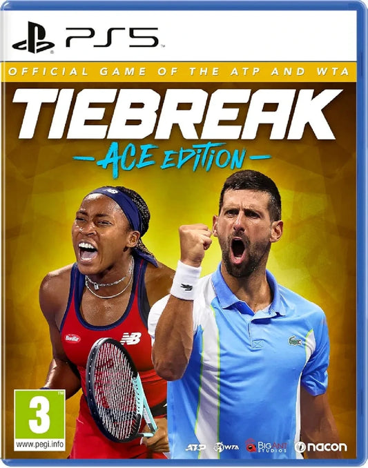 Tiebreak : Official game of the ATP/WTA ACE EDITION - Playstation 5 | PS5 front cover