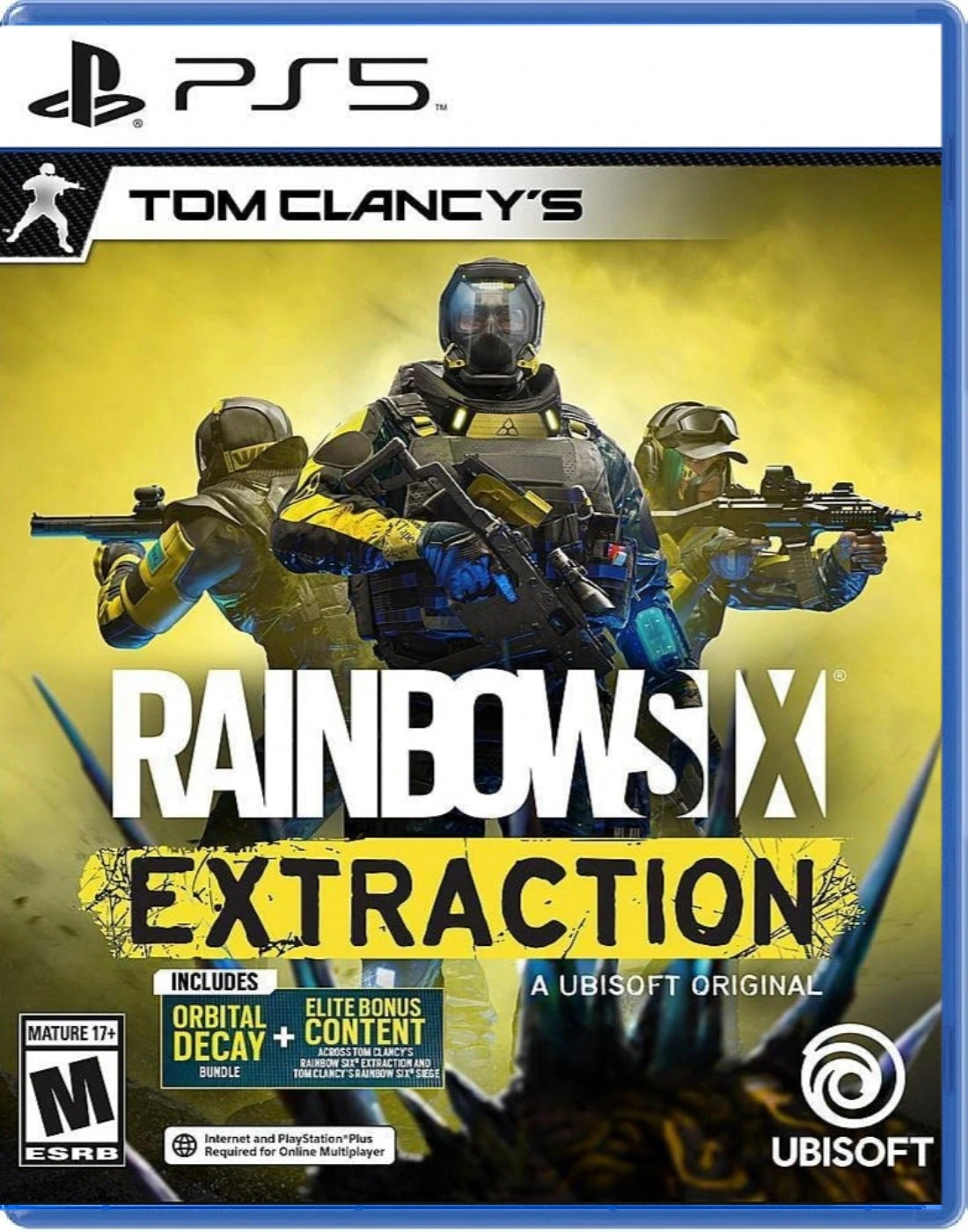 Tom Clancy's Rainbow Six Extraction - PlayStation 5 front cover