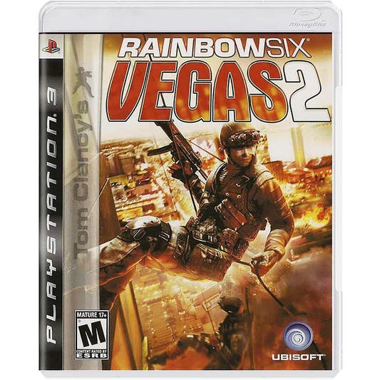 Tom Clancy's Rainbow Six: Vegas 2 - PlayStation 3 | PS3 original front cover on white background