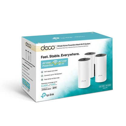 TP-LINK Deco P9(3-pack) Whole Home Powerline Mesh Wi-Fi System Dual-Band - gametricks