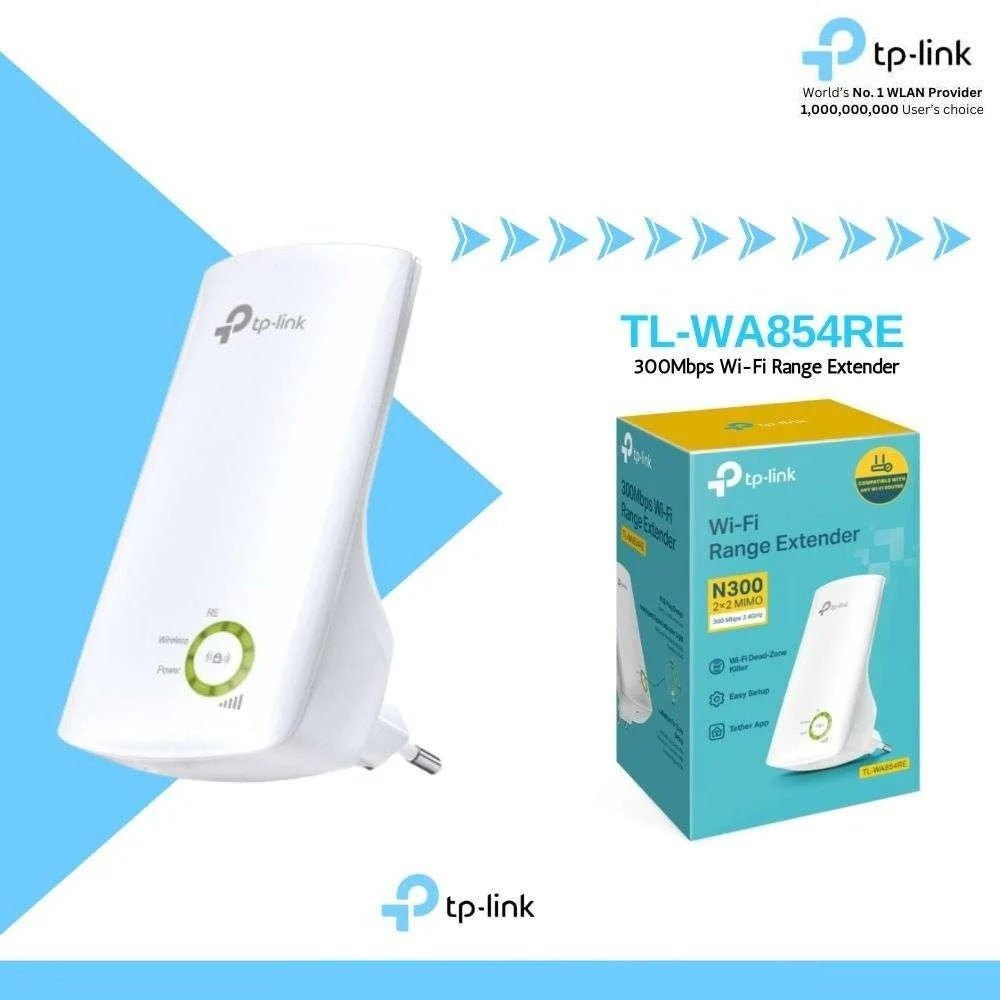 TP-Link TL-WA854RE 300Mbps Wi-Fi Range Extender - gametricks