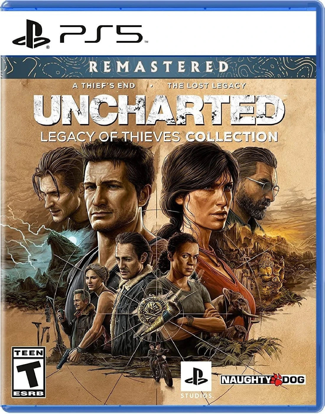 UNCHARTED: Legacy of Thieves Collection - PlayStation 5 front cover