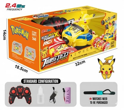 Collective characters stunt crazy remote control car with motion