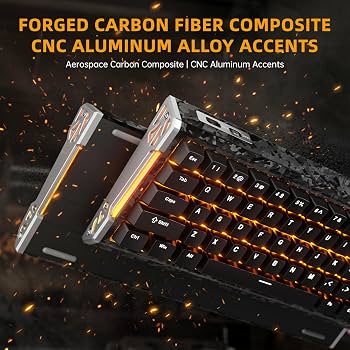 ATTACK SHARK R68HE 60% Wired RT 8K Mechanical RGB TKL Gaming Keyboard - Black