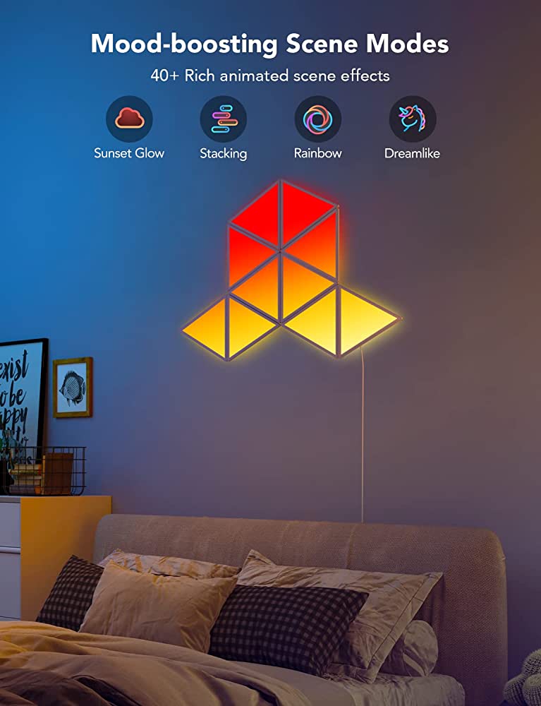 Govee RGBIC Triangle Light Panels Govee