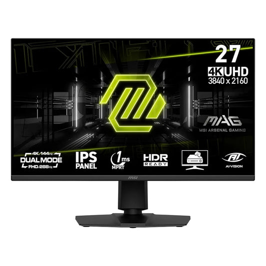msi MAG 275UPD E14 27 inch 4K 3840 x 2160 (UHD) Dual Mode FHD 288Hz / 4K UHD 144Hz Gaming Monitor