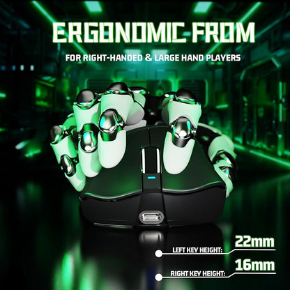 ATTACK SHARK V3 Ultra-Light Rechargeable Wireless Gaming Mous