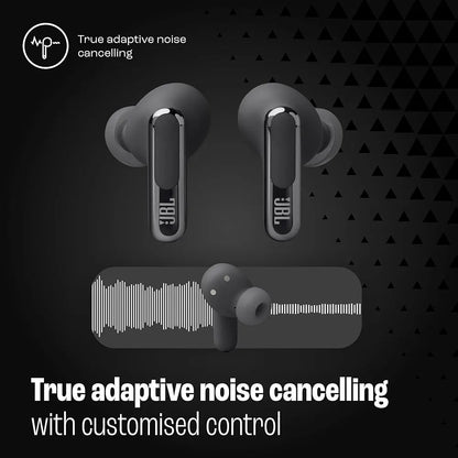JBL Live Beam 3 - True wireless noise-cancelling stick-closed earbuds