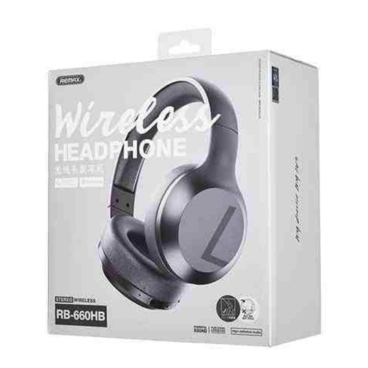 REMAX RB-660HB Multifunctional Wireless Bluetooth Headset with 3.5mm Audio Cable