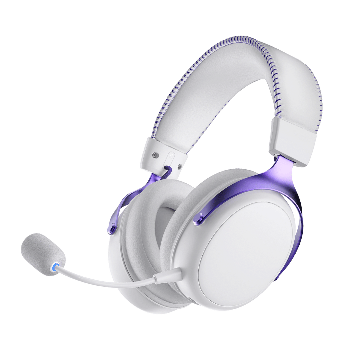Akko Verge S9 Ultra White gaming headset front product