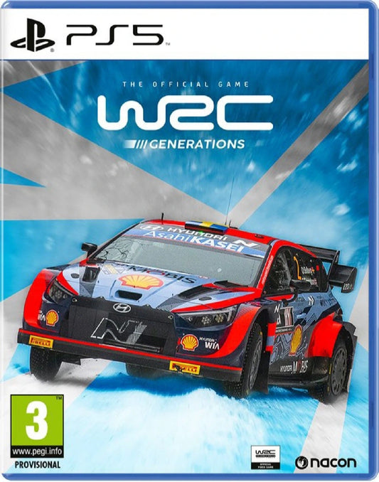 WRC Generations - PlayStation 5 front cover