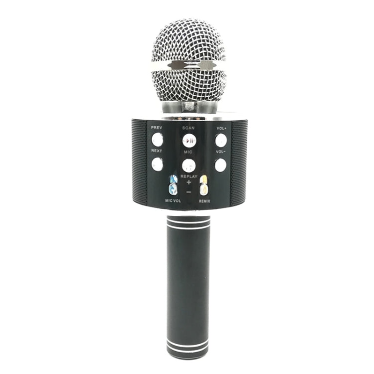 WS-858 Karaoke Microphone - Black