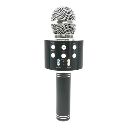WS-858 Karaoke Microphone - Black