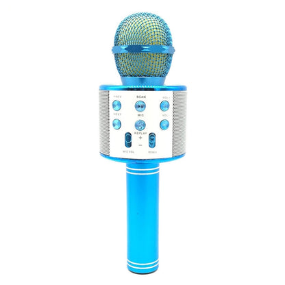 WS-858 Karaoke Microphone - Blue