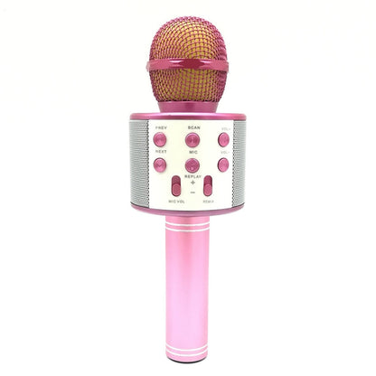 WS-858 Karaoke Microphone - Pink