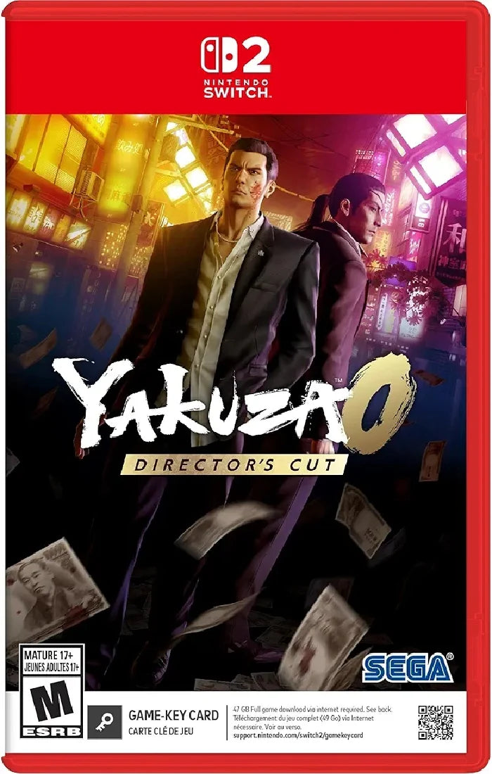 Yakuza 0: Director’s Cut - Nintendo Switch 2 SEGA