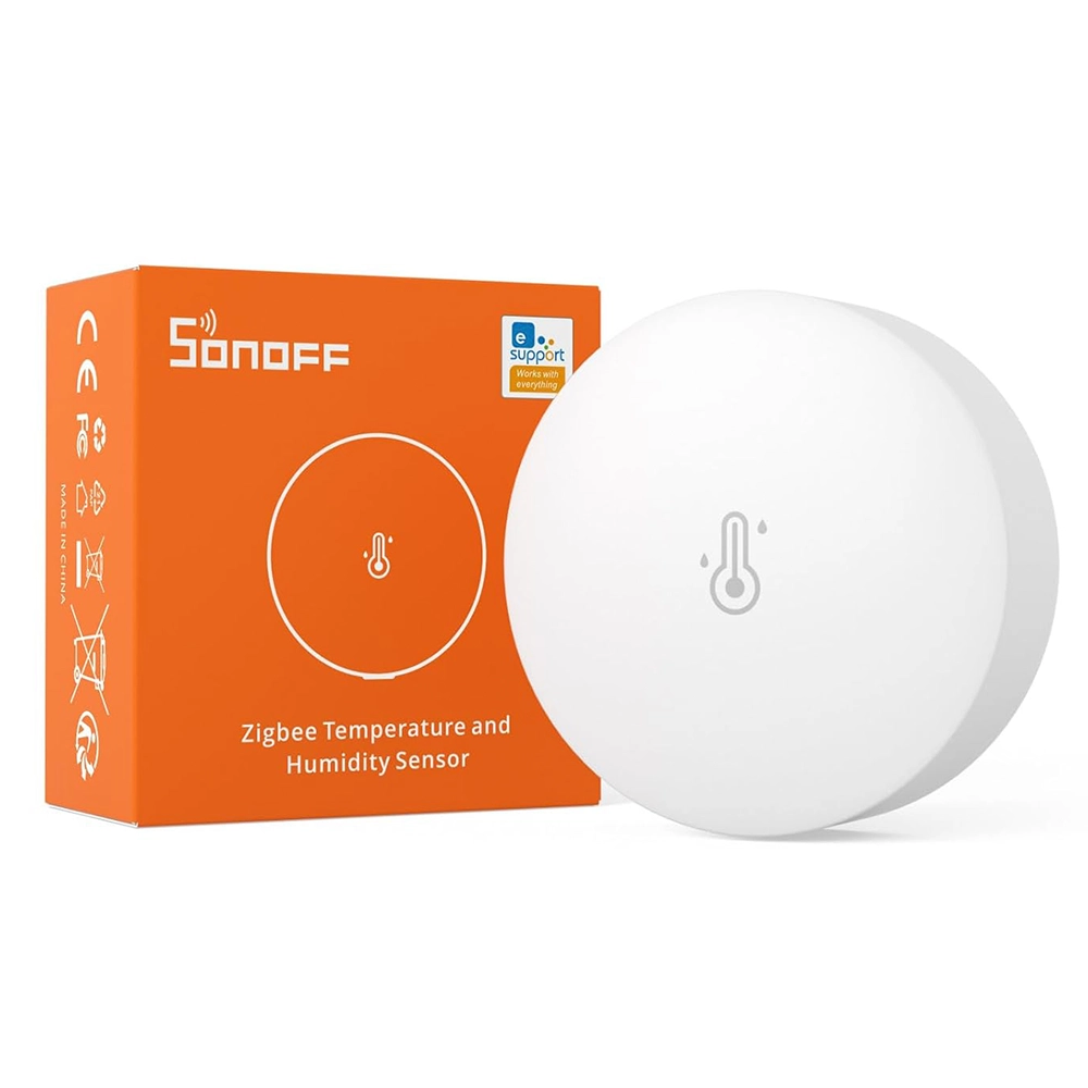 SONOFF SNZB-02P Zigbee Temperature & Humidity Sensor – Smart Home Climate Control Sonoff